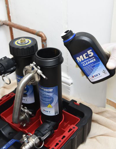 adey-magnacleanse-flushing-setup